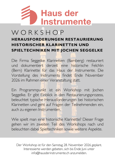 Workshop mit Jochen Seggelke